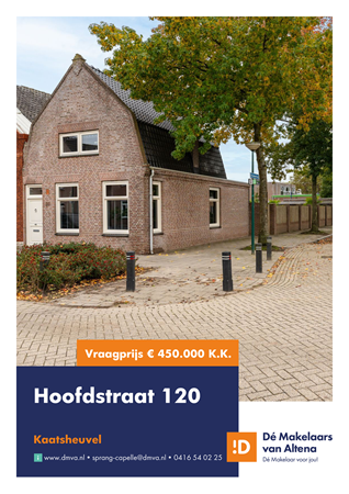 Brochure preview - Hoofdstraat 120, 5171 DG KAATSHEUVEL (1)