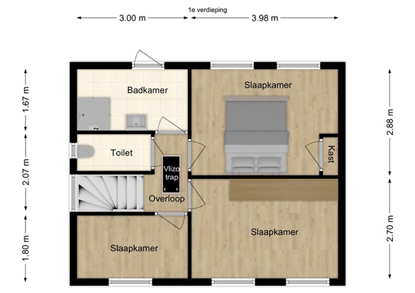 Arnoldus Verschurenstraat 40, 5165 AS Waspik - 2 - Plattegrond EV.jpg