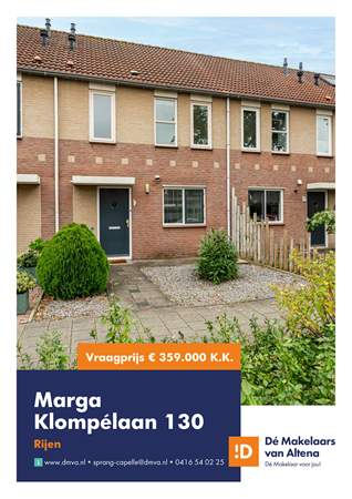 Brochure preview - Marga Klompélaan 130, 5122 BL RIJEN (1)