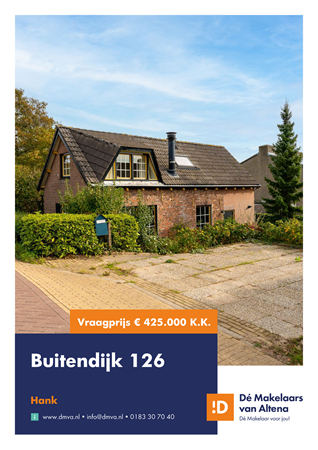 Brochure preview - Brochure Buitendijk 126 Hank.pdf