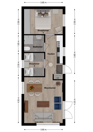 Zaaiwaard 3-77, 5308 JK Aalst - Plattegrond Zaaiwaard 3-76 Aalst.jpg