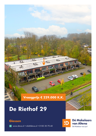 Brochure preview - Brochure De Riethof 29 Giessen.pdf