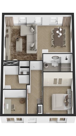 De Burcht 46, 4251 BL Werkendam - Plattegrond 3D De Burcht Werkendam 2e verdieping.png