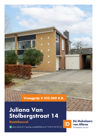 Brochure preview - Juliana Van Stolbergstraat 14, 5171 EA KAATSHEUVEL (1)