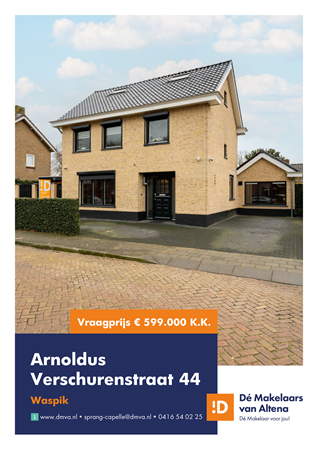 Brochure preview - Arnoldus Verschurenstraat 44, 5165 AS WASPIK (1)