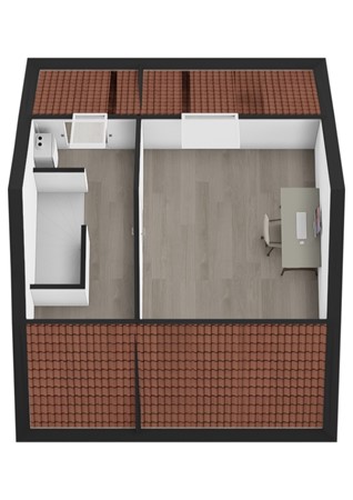 Middelvaart 40, 4285 WS Woudrichem - Plattegrond 3D Middelvaart 40 Woudrichem Zolder.jpg