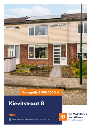 Brochure preview - Brochure Kievitstraat 8 Hank.pdf