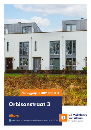 Brochure preview - Orbisonstraat 3, 5012 BR TILBURG (1)