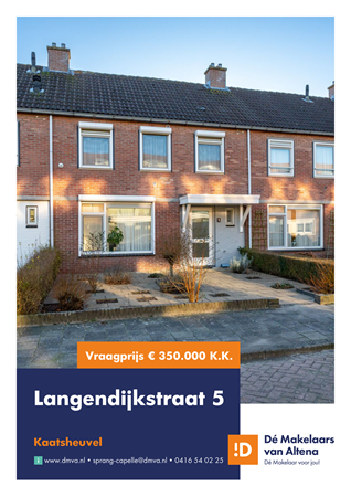 Brochure preview - Langendijkstraat 5, 5171 EN KAATSHEUVEL (1)