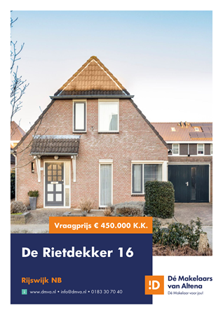 Brochure preview - Brochure De Rietdekker 16 Rijswijk NB.pdf