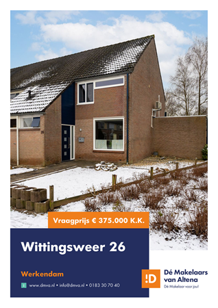 Brochure preview - Brochure Wittingsweer 26 Werkendam.pdf