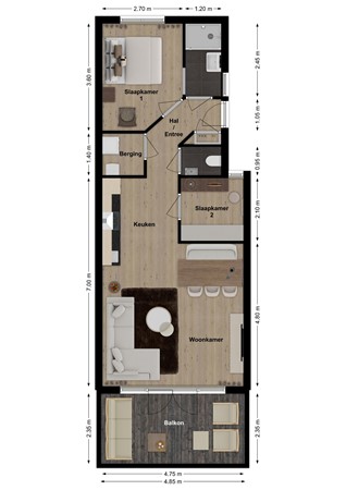 De Riethof 21, 4283 RA Giessen - Plattegrond De Riethof 29 Giessen.jpg