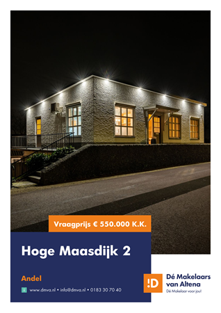 Brochure preview - Brochure Hoge Maasdijk 2 Andel.pdf
