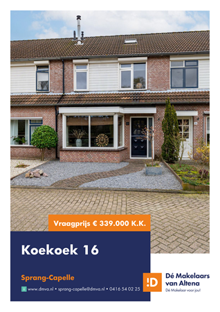 Brochure preview - Koekoek 16, 5161 SK SPRANG-CAPELLE (1)