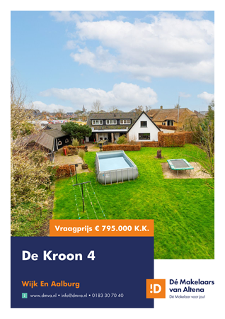 Brochure preview - Brochure De Kroon 4 Wijk en Aalburg.pdf