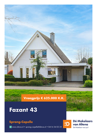 Brochure preview - Fazant 43, 5161 SB SPRANG-CAPELLE (1)