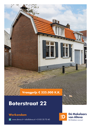 Brochure preview - Brochure Boterstraat 22 Werkendam.pdf
