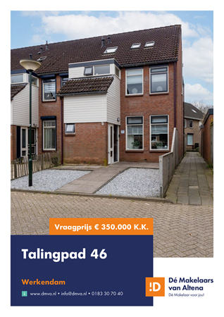Brochure preview - Brochure Talingpad 46 Werkendam.pdf