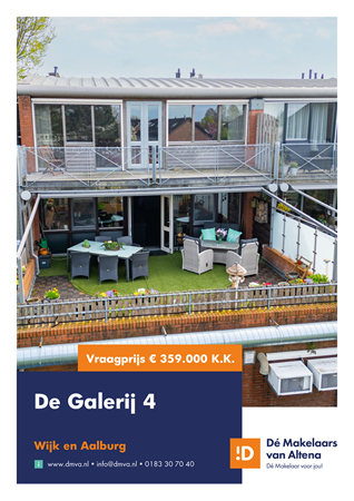 Brochure preview - Brochure De Galerij 4 Wijk en Aalburg.pdf