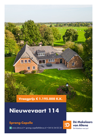 Brochure preview - Nieuwevaart 114, 5161 RK SPRANG-CAPELLE (1)
