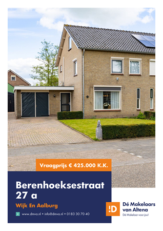 Brochure preview - Brochure Berenhoeksestraat 27a Wijk en Aalburg.pdf