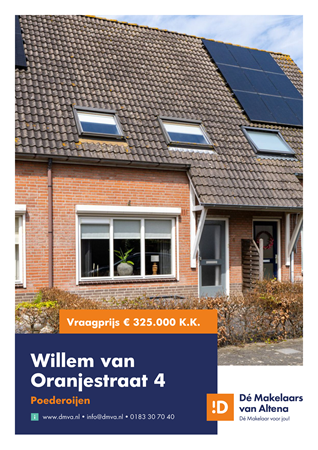 Brochure preview - Brochure Willem van Oranjestraat 4 Poederoijen.pdf