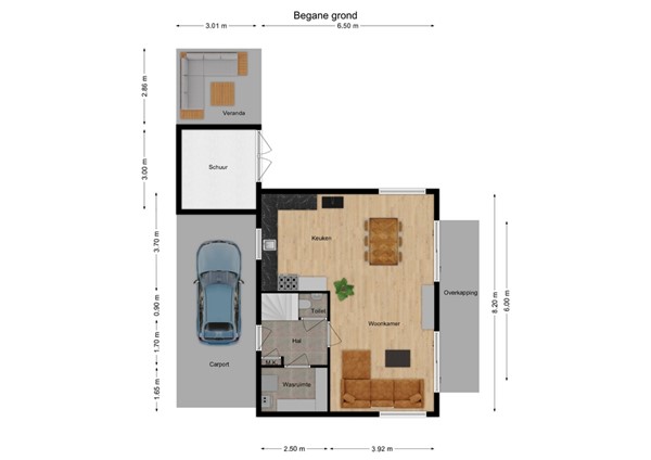 Vier Heultjes 57, 5161 PW Sprang-Capelle - 1 - Plattegrond BG.jpg