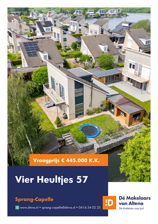 Brochure preview - Vier Heultjes 57, 5161 PW SPRANG-CAPELLE (1)