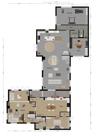 Gansoyen 39, 4267 EX Drongelen - Plattegrond Gansoyen 39 Drongelen Begane grond.jpg