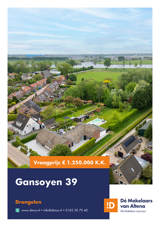 Brochure preview - Brochure Gansoyen 39 Drongelen.pdf