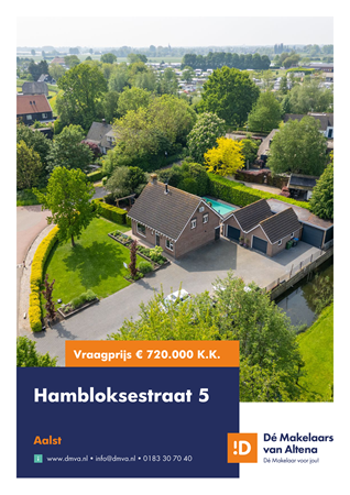 Brochure preview - Brochure Hambloksestraat 5 Aalst.pdf