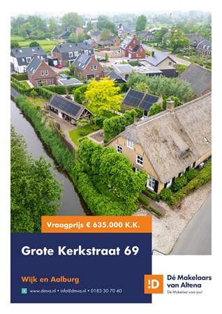 Brochure preview - Brochure Grote Kerkstraat 69 Wijk en Aalburg.pdf