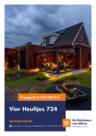 Brochure preview - Vier Heultjes 724, 5161 PW SPRANG-CAPELLE (1)