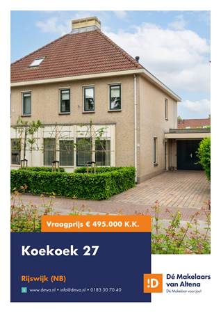 Brochure preview - Brochure Koekoek 27 Rijswijk NB.pdf