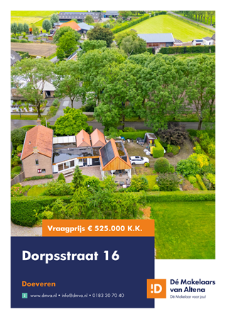 Brochure preview - Brochure Dorpsstraat 16 Doeveren.pdf