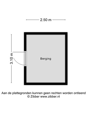 Lingeweg 23, 4191 BN Geldermalsen - Plattegrond berging.jpg