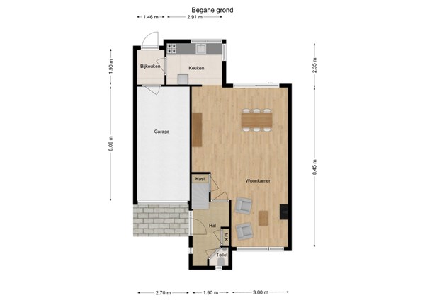 Heggewikke 42, 5161 XT Sprang-Capelle - 1 - Plattegrond BG.jpg