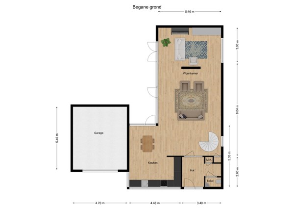 Paltrokmolen 33, 3352 XE Papendrecht - 1 - Plattegrond BG.jpg