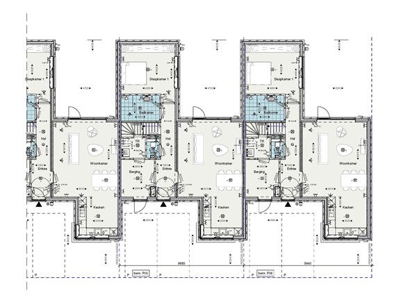 De Burcht Bouwnummer 5, 4251 BL Werkendam - Plattegrond Begane grond bnr. 5 en 6.jpg