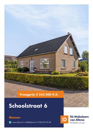 Brochure preview - Brochure Schoolstraat 6 Giessen.pdf