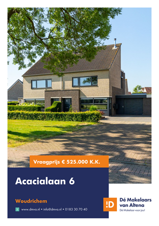 Brochure preview - Brochure Acacialaan 6 Woudrichem.pdf