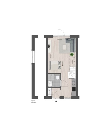 Spits Bouwnummer 212, 4251 RA Werkendam - Plattegrond Type G Begane grond.jpg