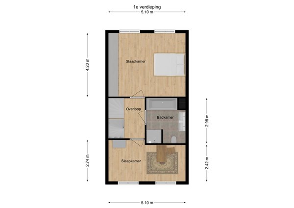 Het Fort 3, 5146 CH Waalwijk - 2 - Plattegrond EV.jpg