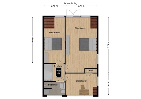 Molenstraat 52, 5161 TM Sprang-Capelle - 2 - Plattegrond EV.jpg