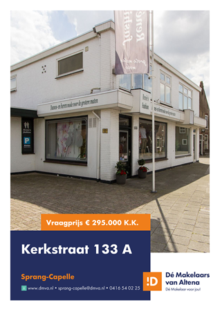 Brochure preview - Kerkstraat 133-A, 5161 EC SPRANG-CAPELLE (1)