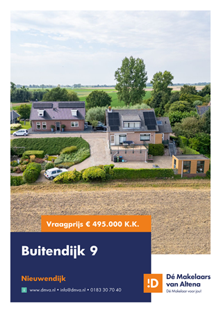 Brochure preview - Brochure Buitendijk 9 Nieuwendijk NB.pdf