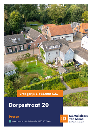 Brochure preview - Brochure Dorpsstraat 20 Dussen.pdf