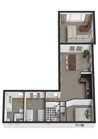 Veense Put 95, 4264 AL Veen - Plattegrond 3D Veese Put 95 Veen.jpg