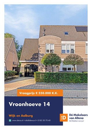 Brochure preview - Brochure Vroonhoeve 14 Wijk en Aalburg.pdf