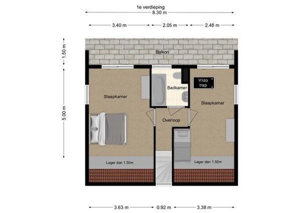 Vier Heultjes 74, 5161 PW Sprang-Capelle - 2 - Plattegrond EV.jpg